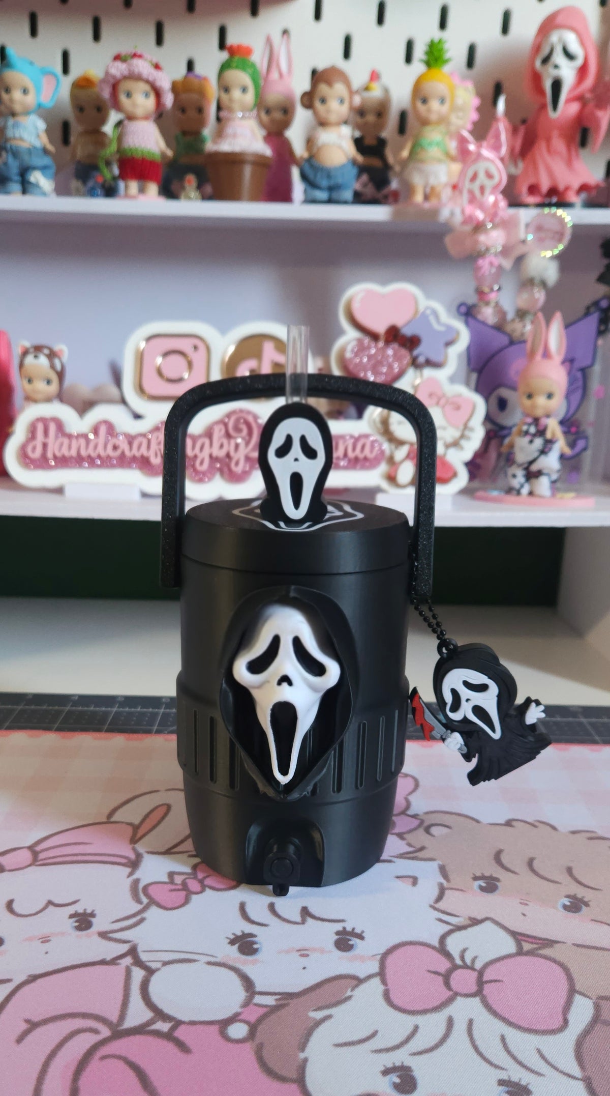 3D Ghostface can koozie 🖤
