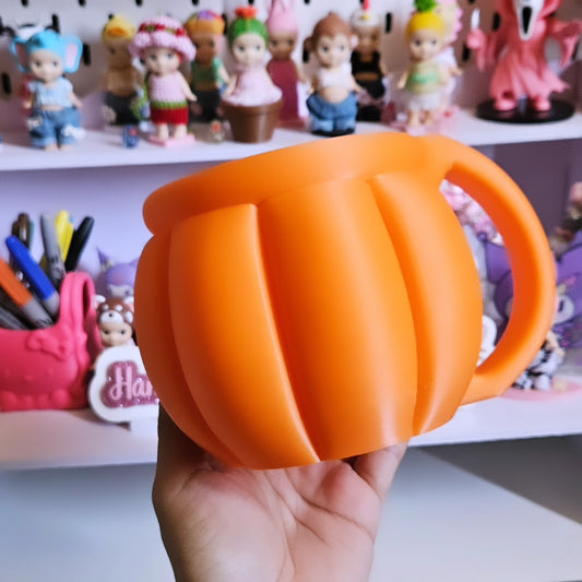 3D pumpkin ice cream pint holder 🧡