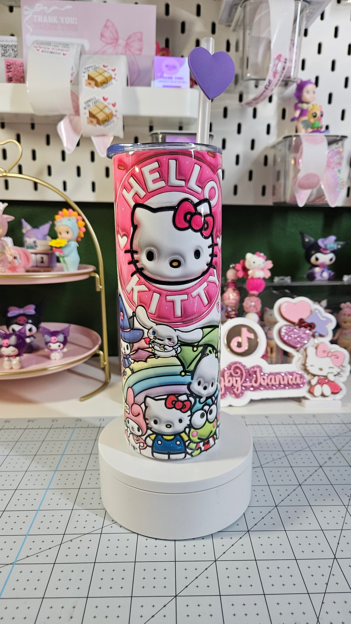 . ݁₊౨ৎ . ݁₊Hk and Friends. ݁₊౨ৎ . ݁₊ 20oz 3D Tumbler