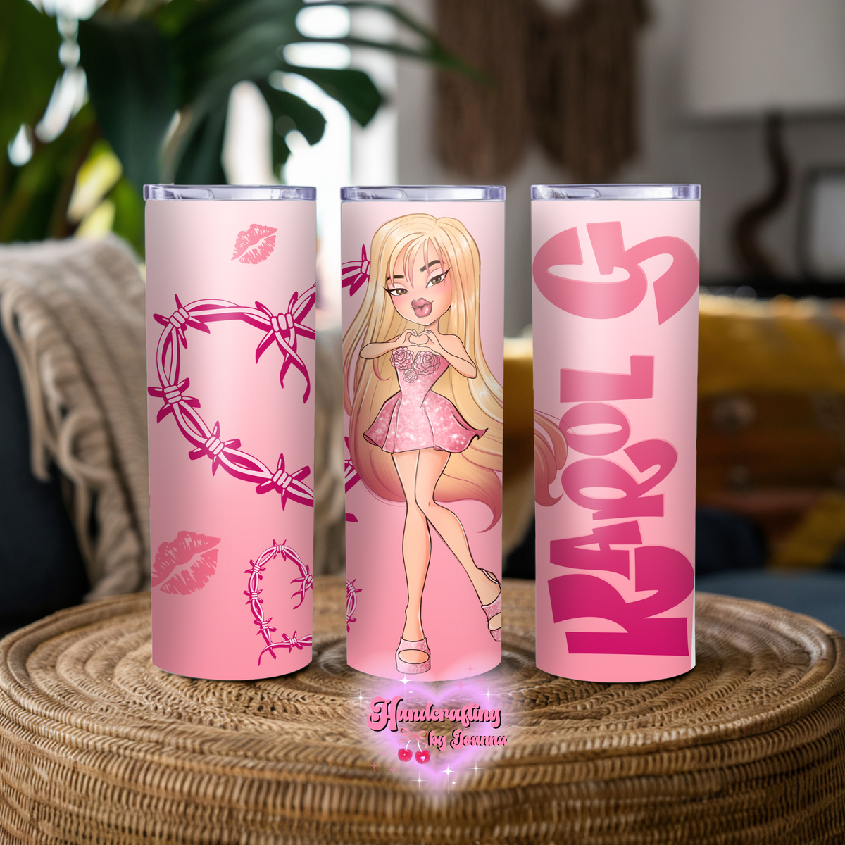 Karol 20oz Pink Tumbler