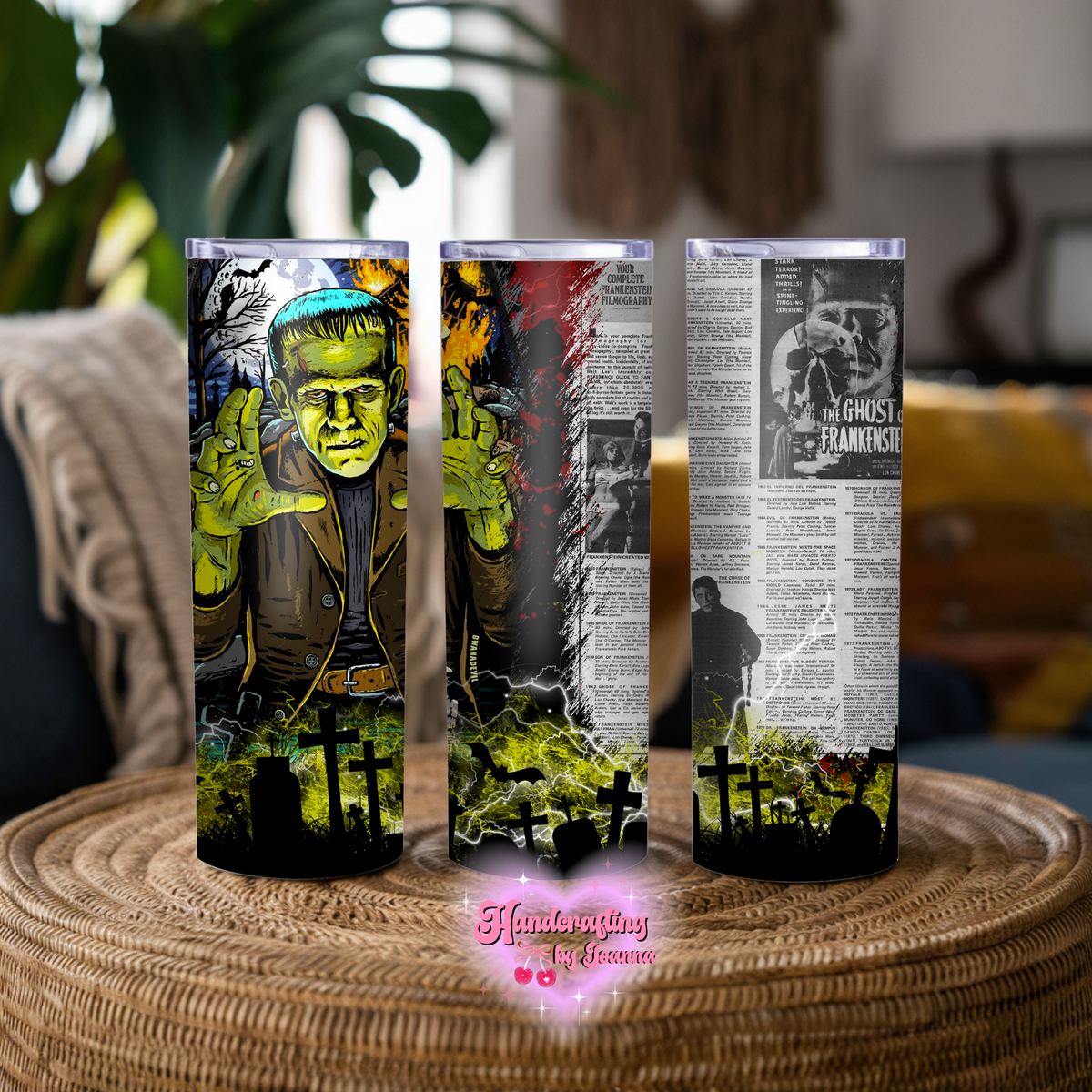 Frankenstein 20oz tumbler