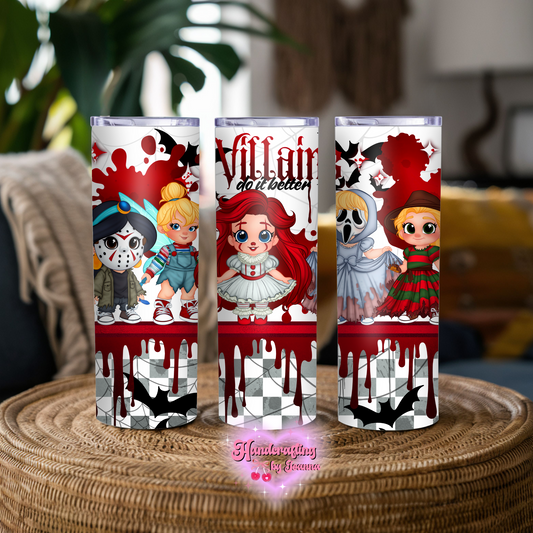 Princess as villains 20oz tumbler