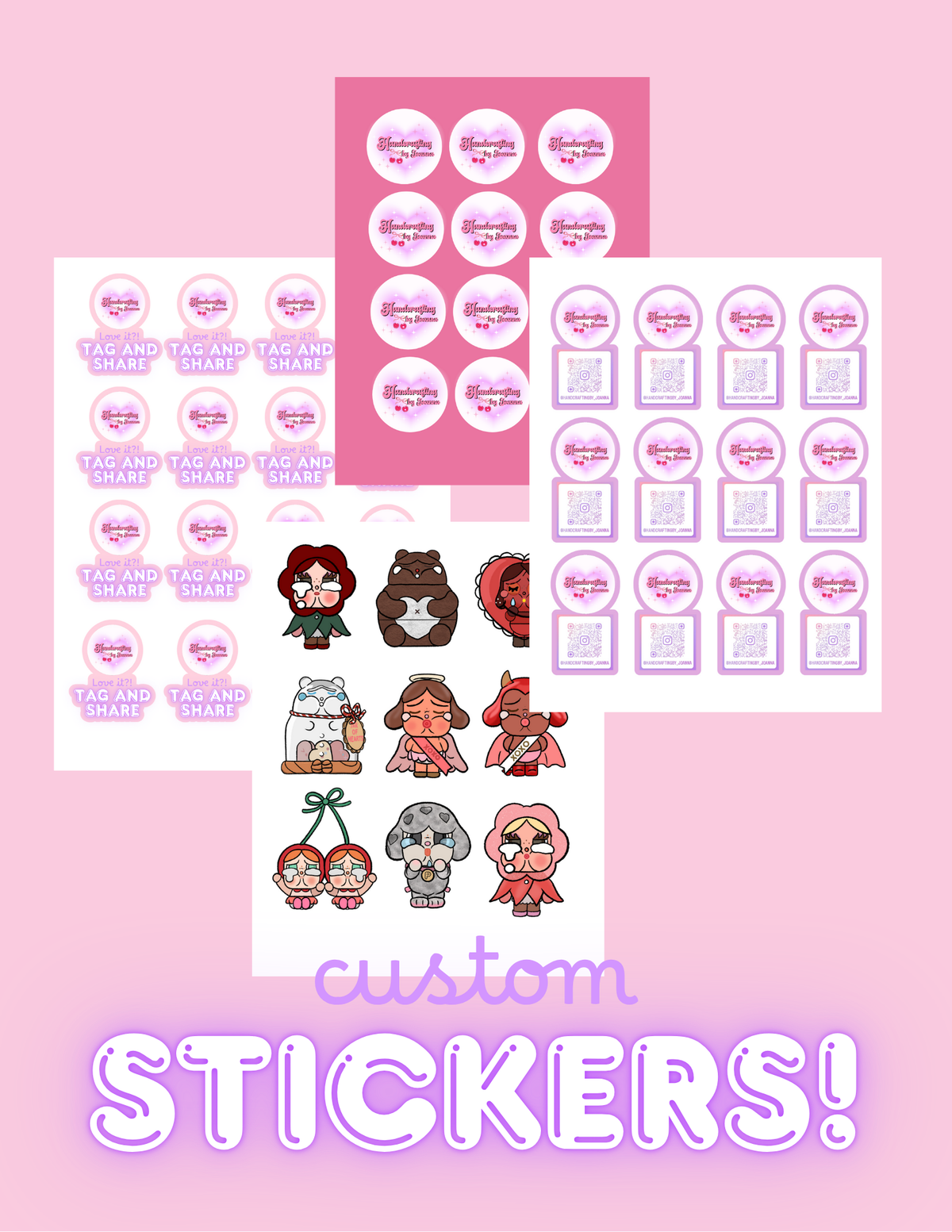 . ݁₊౨ৎ . ݁₊Custom Stickers. ݁₊౨ৎ . ݁₊