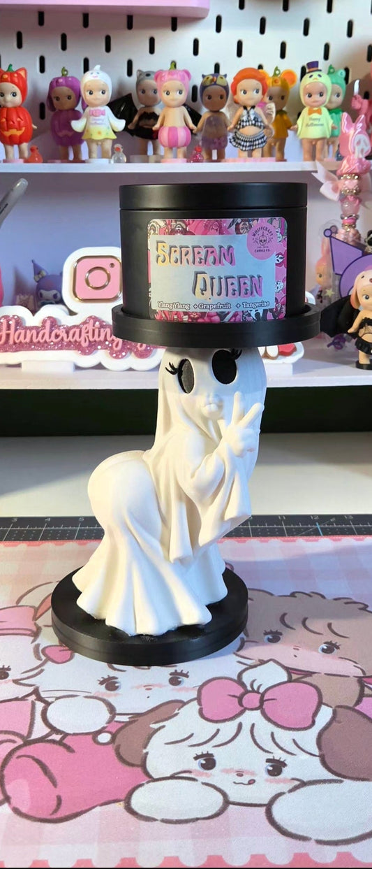 3D Cheeky ghost candle holder 👻✨️