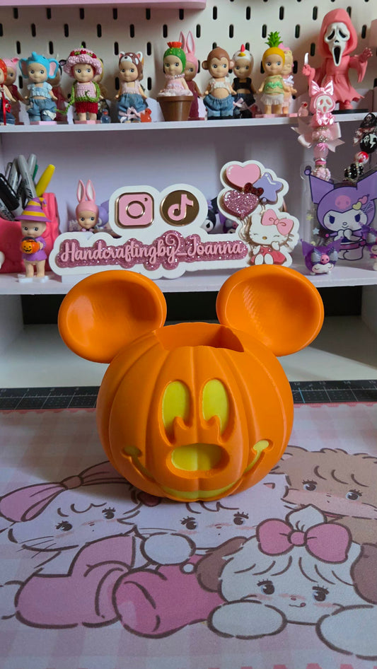 Glow-in-the-Dark BBW Pumpkin Soap Holder 💛