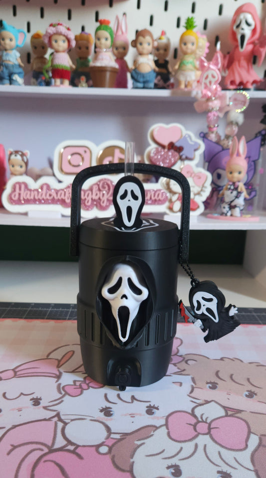 3D Ghostface can koozie 🖤