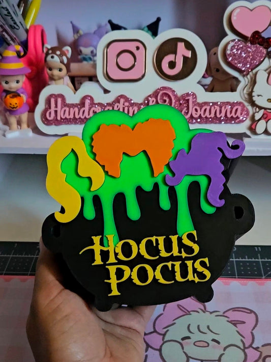 3D Hocus-pocus BBW soap Holder 💜✨️